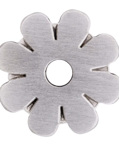 SS Brushed Rosebud 8 Point Rowel