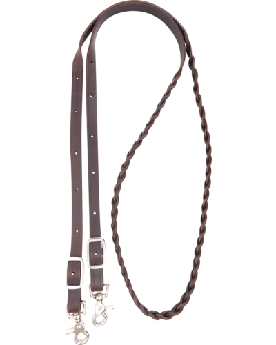 Martin 3 Plait Braided Latigo Roping Reins