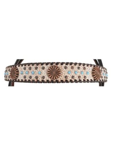 Alternative view of Circle Y Dakota Pinwheel Browband Headstall