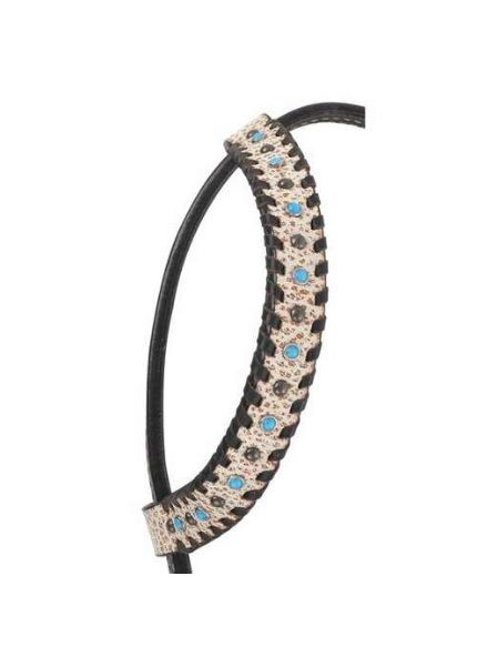 Circle Y Dakota Pinwheel 1-Ear Headstall - Image 2