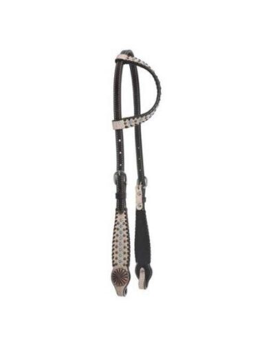 Circle Y Dakota Pinwheel 1-Ear Headstall