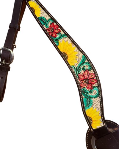 Circle Y Rising Sunflower Breastcollar - Image 3