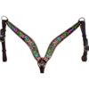 Circle Y Vibrant Garden Breastcollar