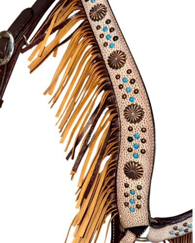 Alternative view of Circle Y Desert Racer Breastcollar