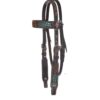 Circle Y Pony Inlaid Filigree Browband Headstall