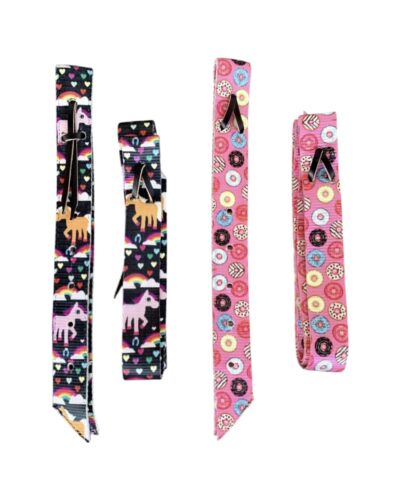 Pony Size Printed Off-Billet & Tie Strap Sets