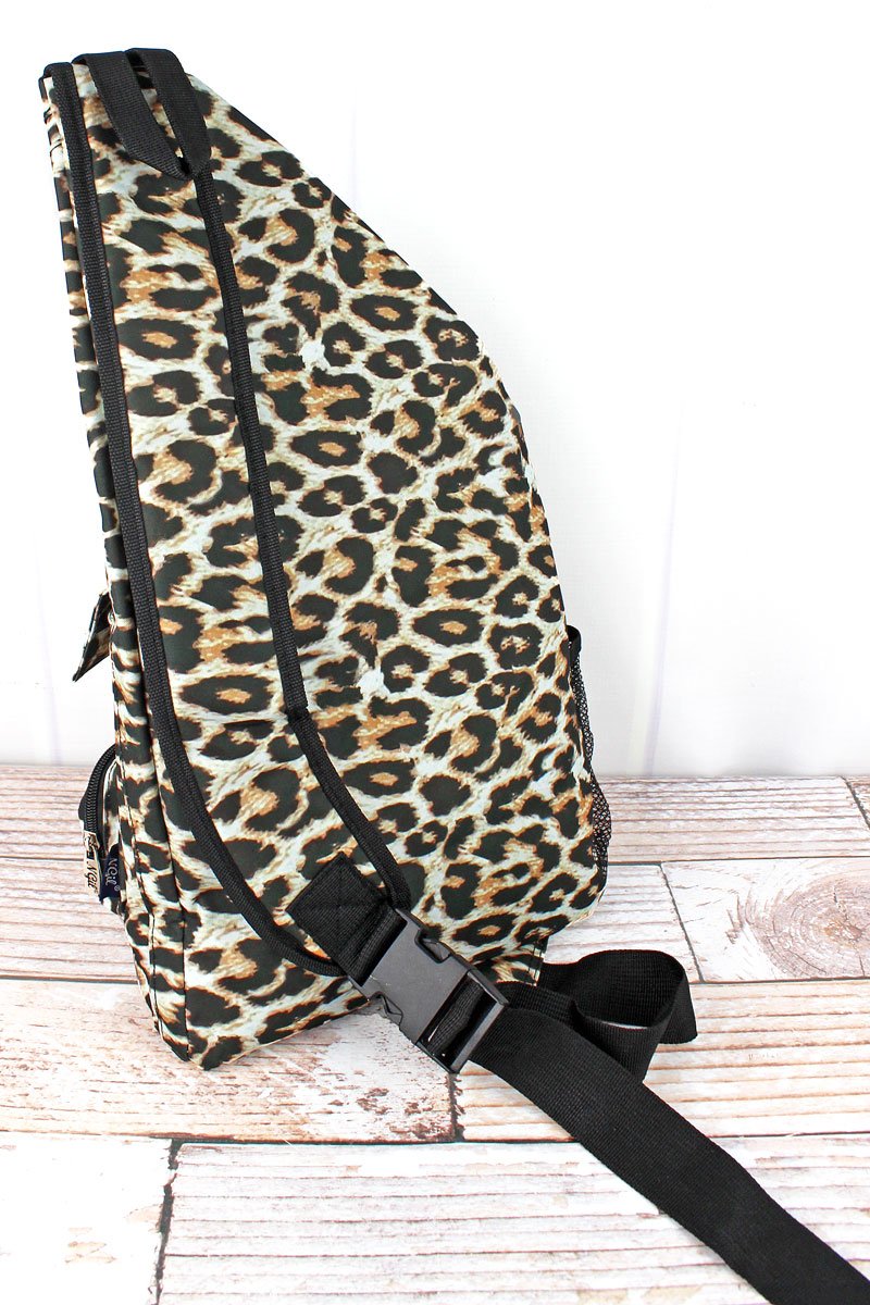 Leopard Sling Backpack - Image 2