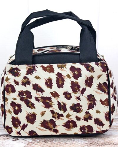 Feline Frenzy Insulated Bowler Style Lunch Bag