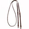 Cashel Adjustable Chocolate Reins 8’