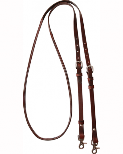 Cashel Adjustable Chocolate Reins 8’