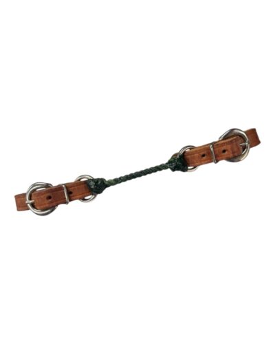 Harness Leather Rope Curb