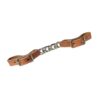 Harness Leather Twisted Chain Curb