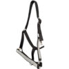 Medium/Large Pony Size Nylon Halter w/ Crystal Noseband & Cheeks