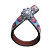 Tie Dye Leather Tie Down Keeper