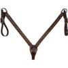 Martin Chocolate Breast collar w/ Copper Dots