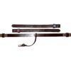 Circle Y 1-1/2'' Floral Flank Chocolate Cinch