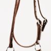 Rolled harness leather nose side pull