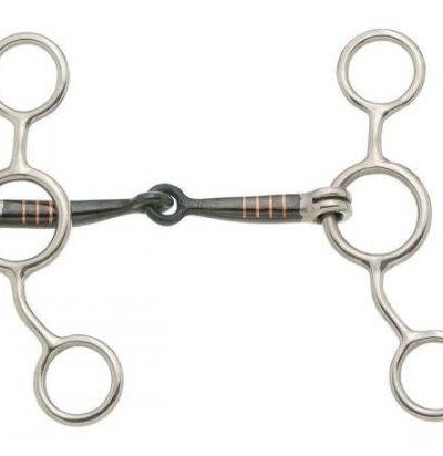 Alternative view of Tough 1 Miniature Jr Cow Snaffle Bit