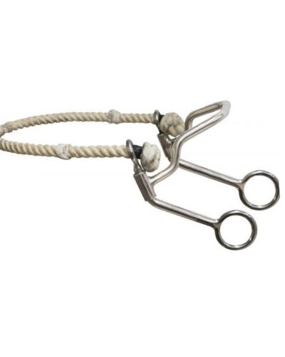 Stop And Turn Rope Nose Hackamore