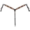 Circle Y Pony Size Inlaid Cowhide Breastcollar