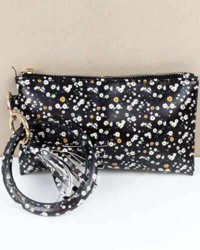 Daisy Field Bangle Wristlet