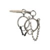 Rope Nose Hackamore w/ Dogbone Snaffle