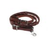 Pony/Youth Size 6ft Leather Laced Contest Reins