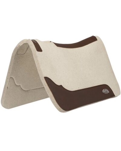 Alternative view of Weaver Steam Pressed Merino Wool Felt Saddle Pad