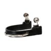 Ladies/Youth Size Blued Steel Barrel Racer Bumper Spurs