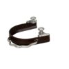 Antique Brown Sidewinder Bumper Spurs
