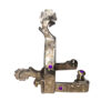 Professionals Choice Brittany Pozzi Silver Floral Spur