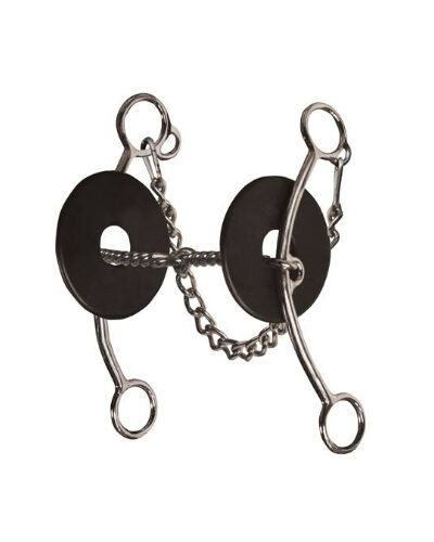 Professionals Choice Lifter Series- Twisted Wire Snaffle Bit