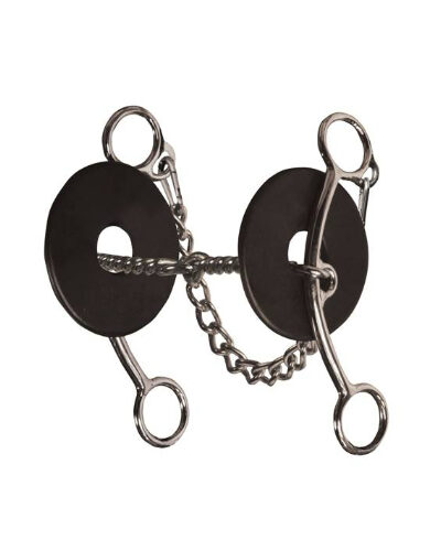Professionals Choice Brittany Pozzi Lifter Series-Twisted Wire Snaffle Bit