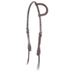 Martin Saddlery Chocolate Roughout One Ear Headstall
