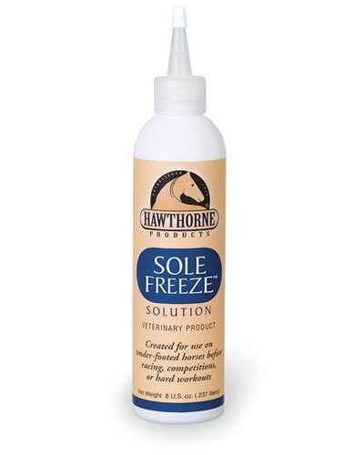 Sole Freeze Hoof Hardener Solution 8oz
