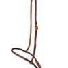 Harness Leather Rolled & Sewn Tie Down Noseband