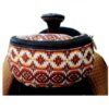 Aztec Printed Insulated Nylon Saddle Pouch