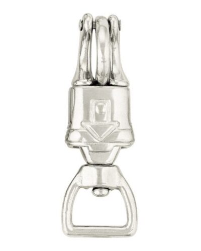 Weaver Leather Nickel Plated Panic Snap
