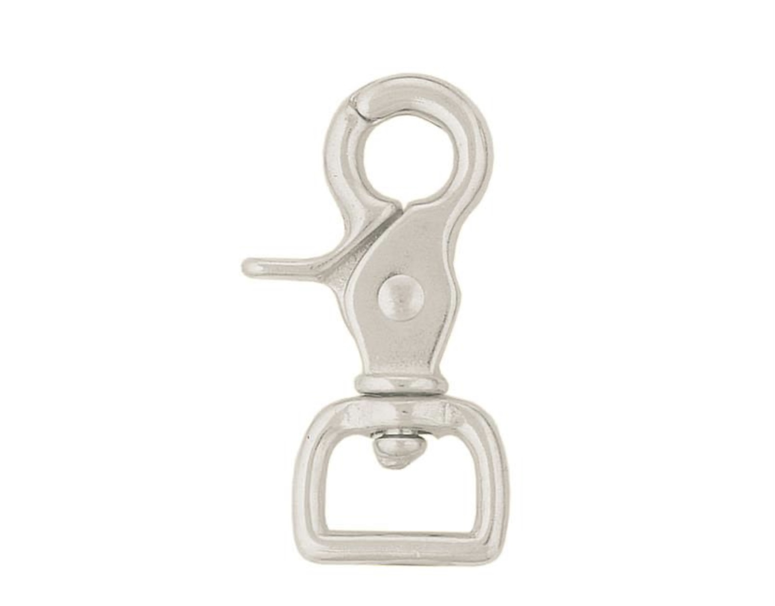Weaver Leather 1’’ Nickel Plated Square Scissor Snap