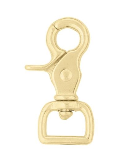 Weaver Leather Solid Brass Square Scissor Snap