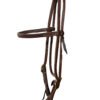 Heavy Oiled Browband Double Buckle