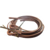 Heavy Oiled 1/2'' Harness Leather Split Reins