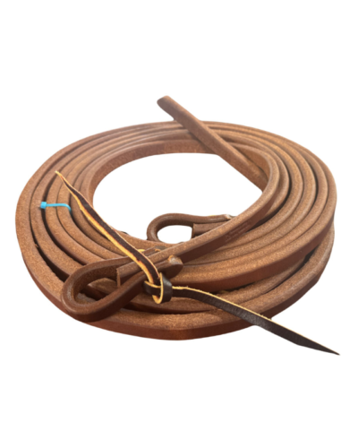 Heavy Oiled 5/8'' Harness Leather Split Reins