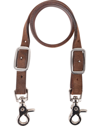 Martin Saddlery Chocolate Rough Out Wither Strap