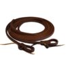 Heavy Oiled Doubled & Stitched 1/2'' Harness Leather Split Reins