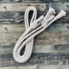 Soft Braided Cotton Split Reins