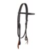 Stitched Leather Browband Headstall