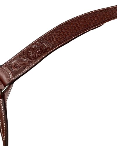 Alternative view of Oiled 2’’ Tooled Breastcollar