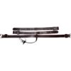 Circle Y Shell Tooled Flank Cinch