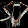 Rafter T Tribal Headstall, Breastcollar & Rope Halter Set